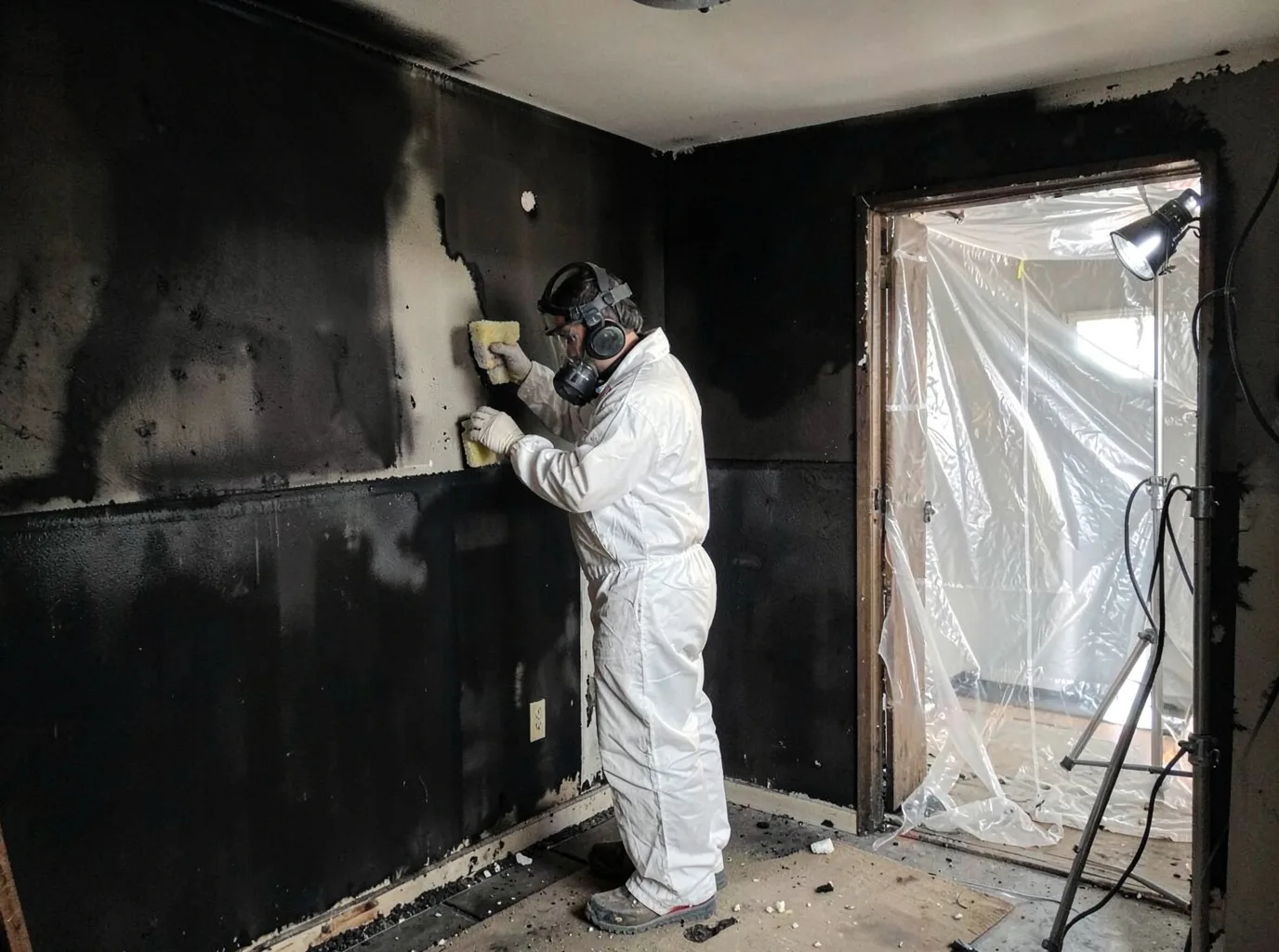 Fire Damage Restoration company in Russells Point, OH
